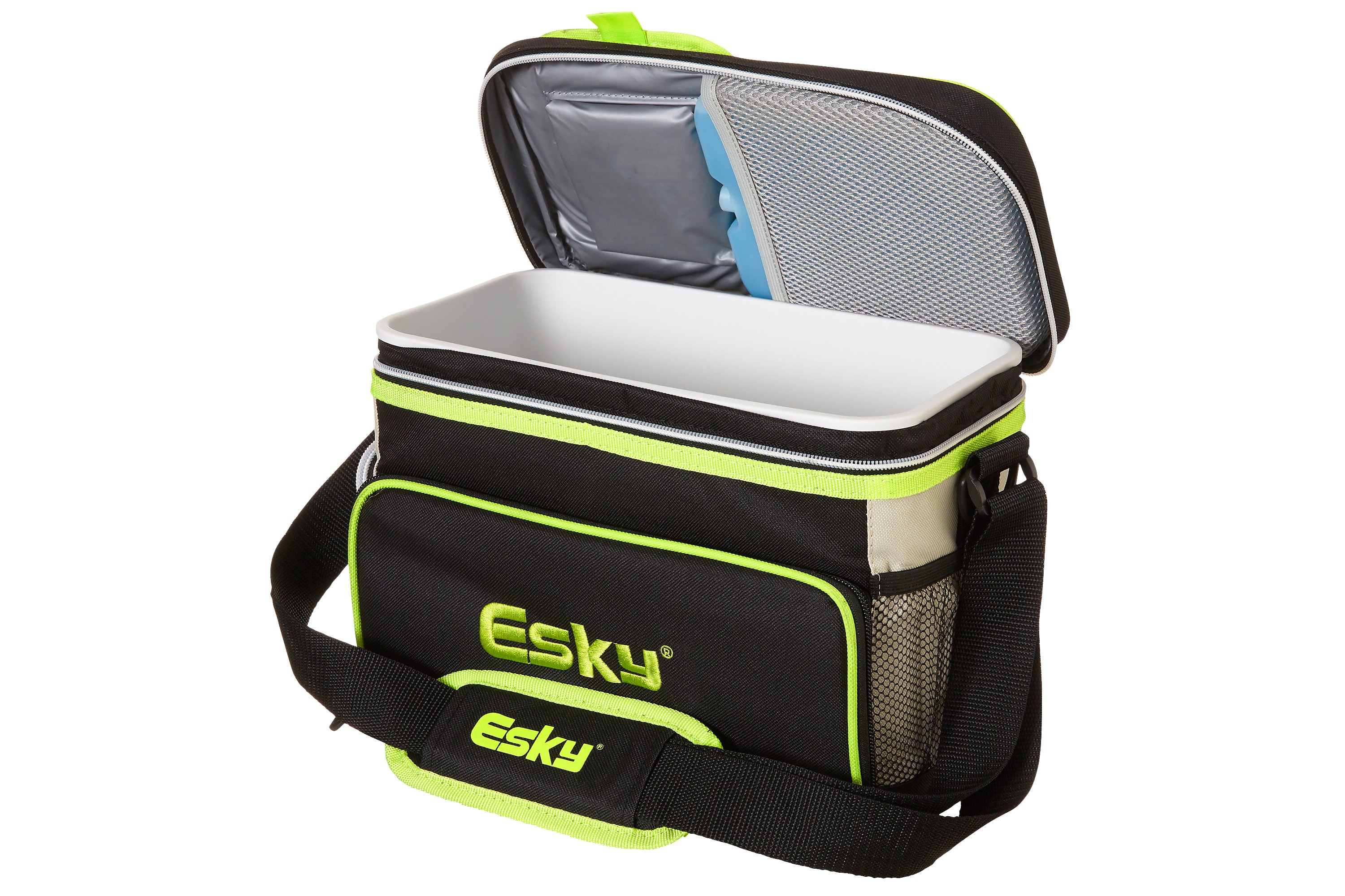 Esky 30 can hybrid store cooler with ice brick